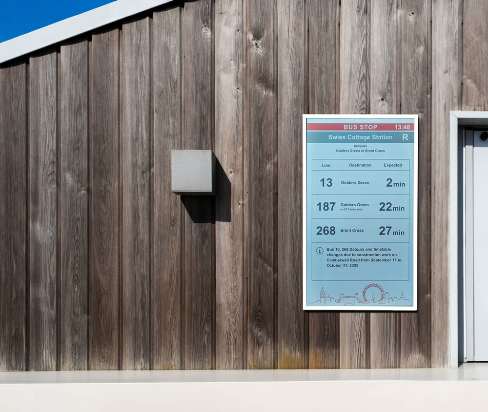 colour zero power displays with cholesteric-LCD technology